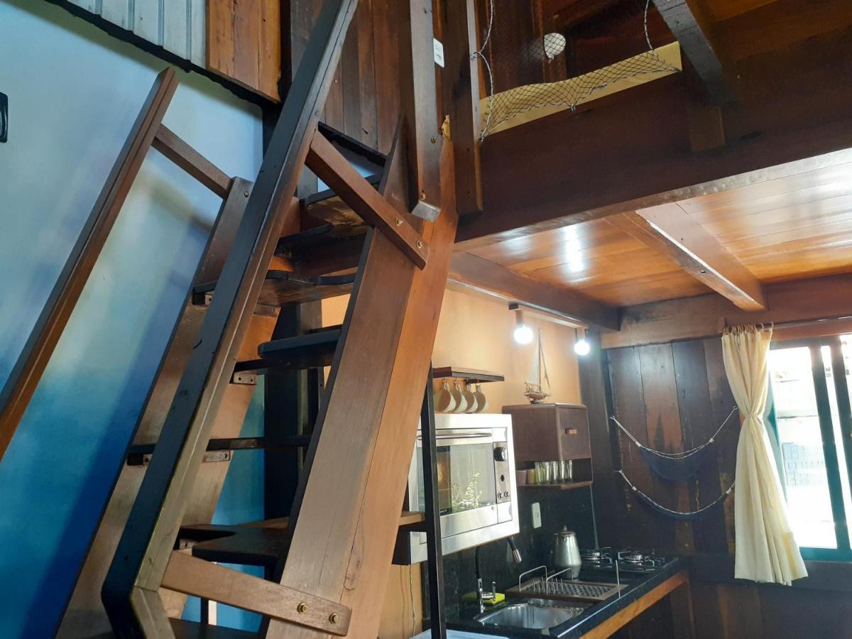 Jabuticasa Cabana De Madeira Na Praia Penha  Bagian luar foto